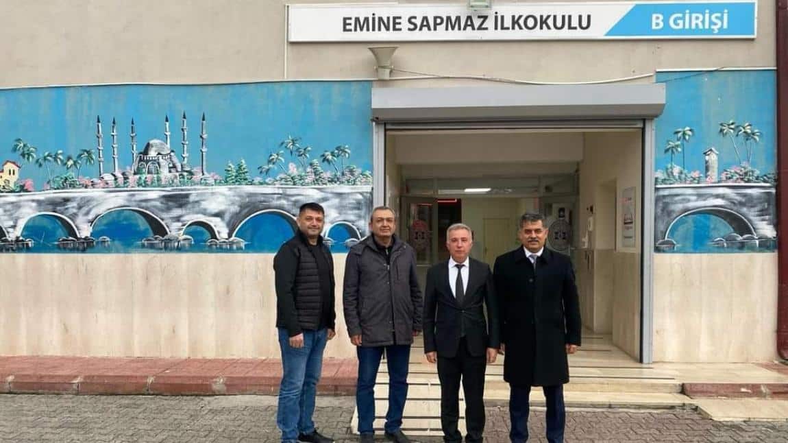 Çukurova İlçe Milli Eğitim Müdürümüz Sayın Kemal Kavak'ın okulumuzu ziyareti.